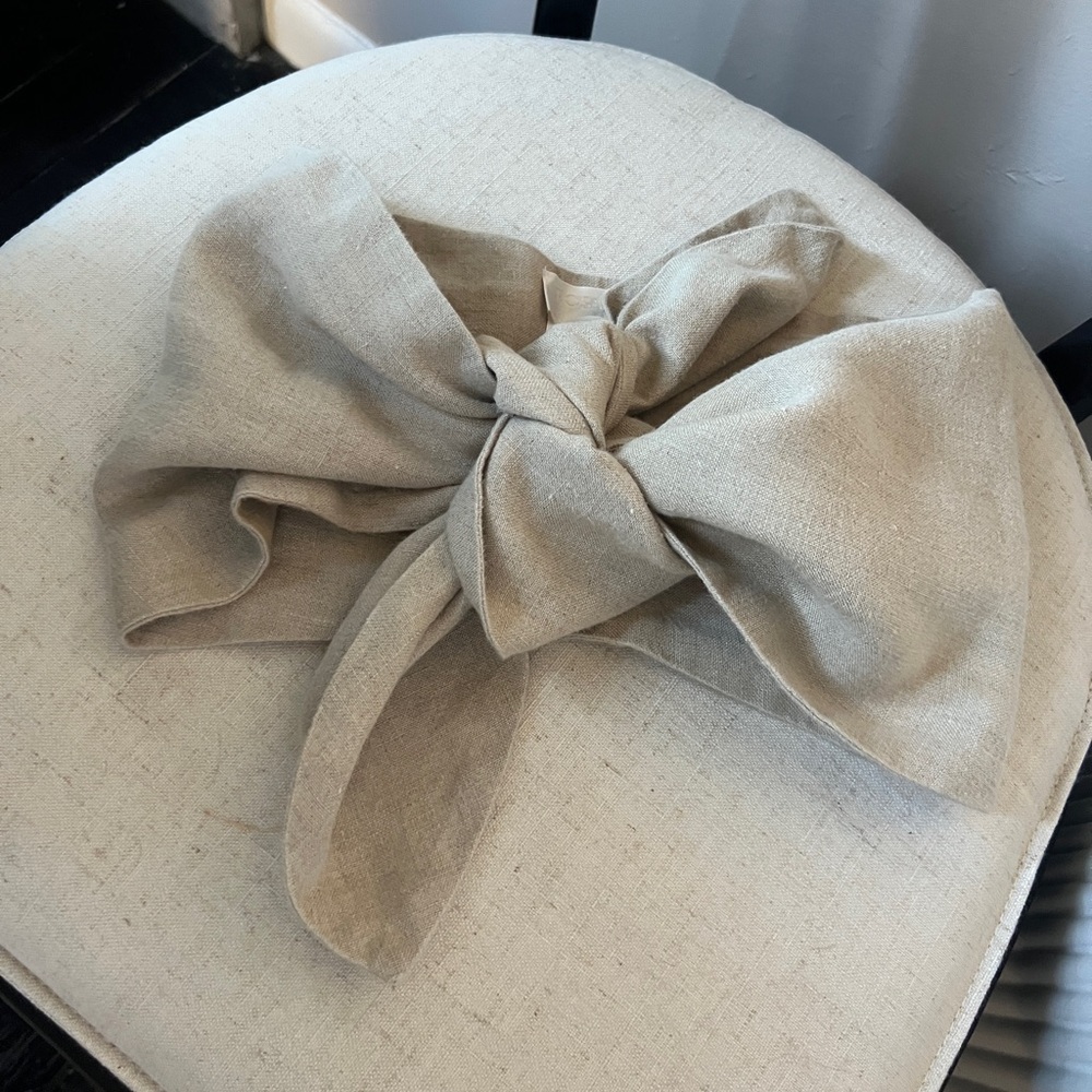 Posse Mickey Linen Beige Wrap Bandeu Top